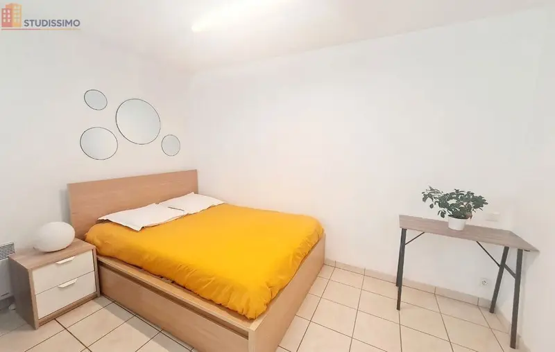 Studio meublé 28m² Nantes 44300 - Parking, piscine - Photo 1
