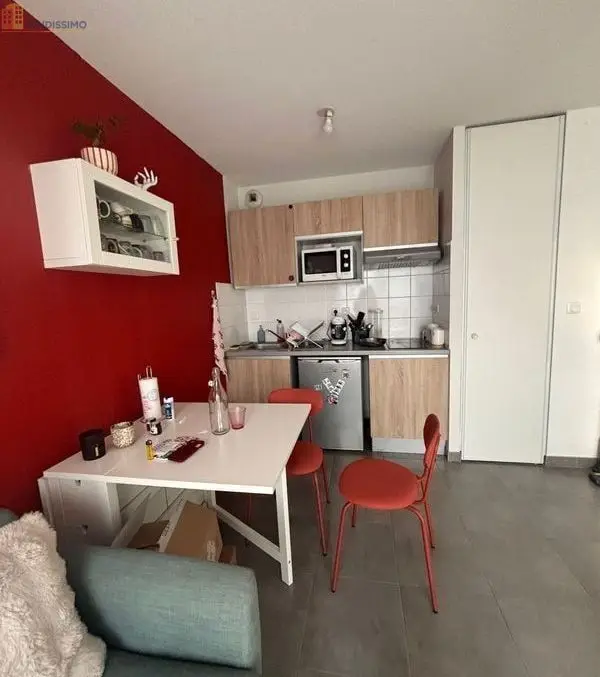 Studio meublé 26m² Saint-Herblain - Terrasse, parking - Photo 1