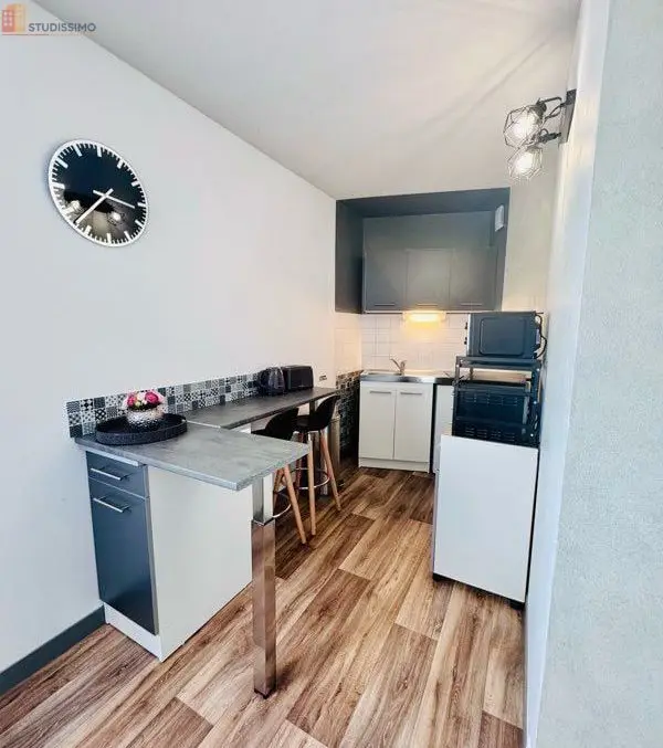 Studio meublé 27m² Nantes centre - Bord de Loire, proche CHU - Photo 2