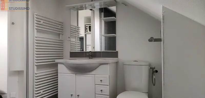 Studio meublé 21m² Nantes centre - Lumineux, dernier étage - Photo 1
