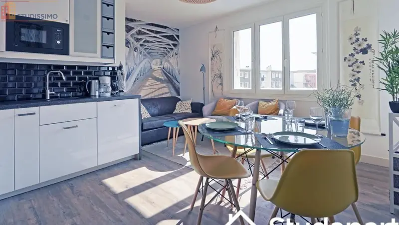 Studio meublé 10m² Nantes 44300 - Meublé, 3e étage - Photo 15