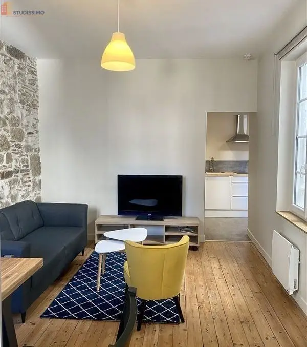 Studio meublé 33m² Nantes centre - Meublé, 2e étage - Photo 6