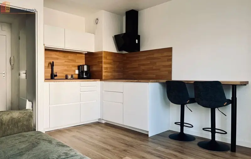 Studio meublé 19m² Nantes centre - Proche Madelaine, lumineux - Photo 1