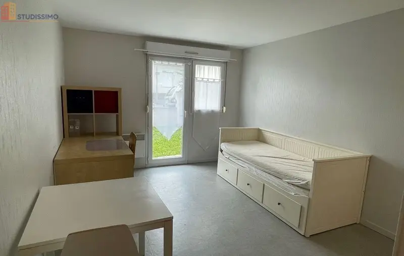 Studio meublé 24m² Nantes 44300 - Meublé, DPE C - Photo 9