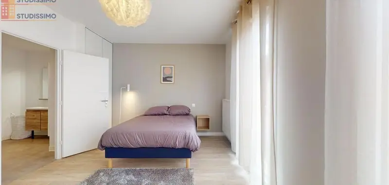 Studio 29m² Nantes 44200 - Meublé, DPE B - Photo 58