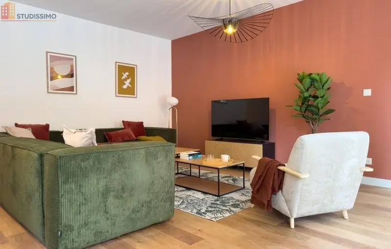 Studio 29m² Nantes 44200 - Meublé, DPE B - Photo 14