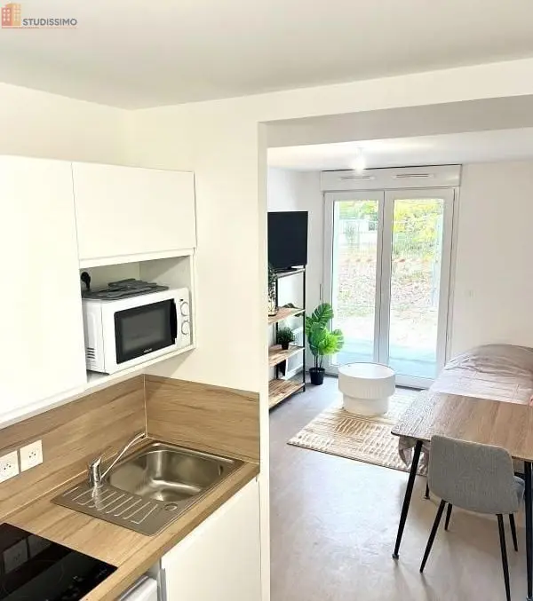 Studio meublé 18m² Orléans 45100 - Meublé, DPE B - Photo 6