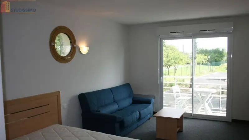 Studio meublé 28m² Nort-sur-Erdre - Balcon, meublé - Photo 23