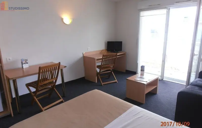 Studio meublé 28m² Saint-Sébastien-sur-Loire - Balcon, lumineux - Photo 3