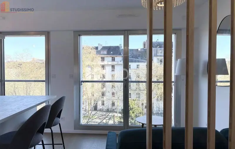 Studio meublé 24m² Nantes 44000 - Lumineux, 4e étage - Photo 13