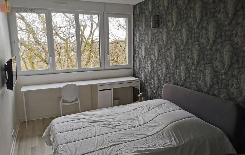 Studio meublé 22m² Orvault - Lumineux, proche Parc de la Gaudinière - Photo 8