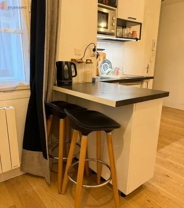 Studio meublé 25m² Nantes centre - Meublé, rue du Marais - Photo 6