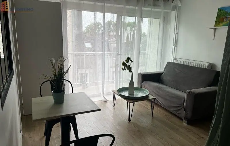 Studio meublé 33m² Nantes 44000 - Balcon, parking - Photo 3