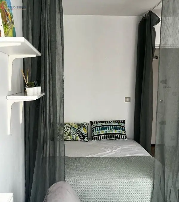Studio meublé 33m² Nantes 44000 - Balcon, parking - Photo 4