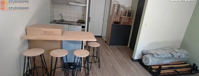 Studio 25m² Châteaubriant - Meublé, DPE D - Photo 15