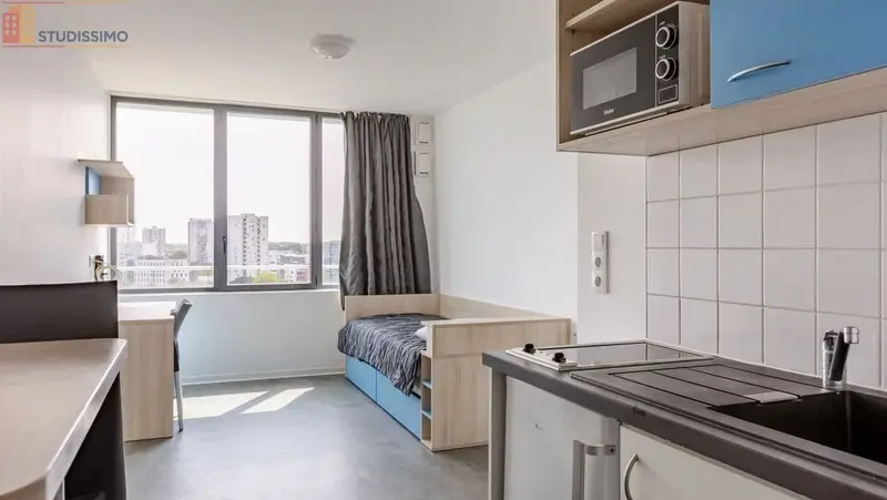 Studio meublé 19m² Nantes centre - Calme, lumineux - Photo 30