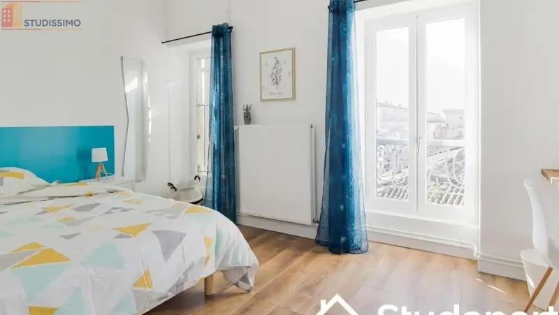 Studio meublé 15m² Agen 47000 - Calme, 3e étage - Photo 1