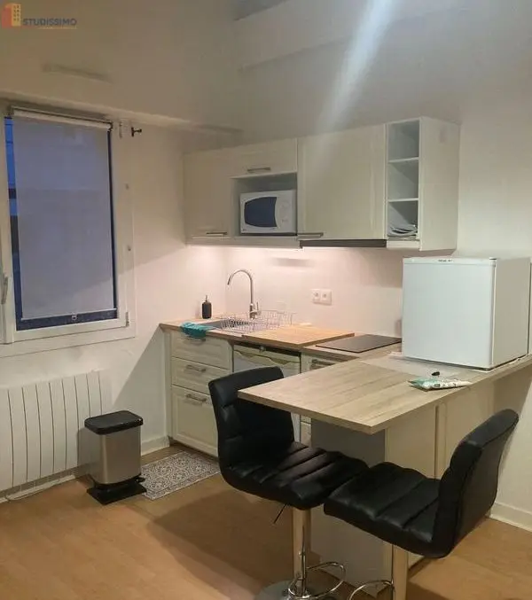 Studio meublé 23m² Nantes 44100 - Meublé, disponible fin mai - Photo 1