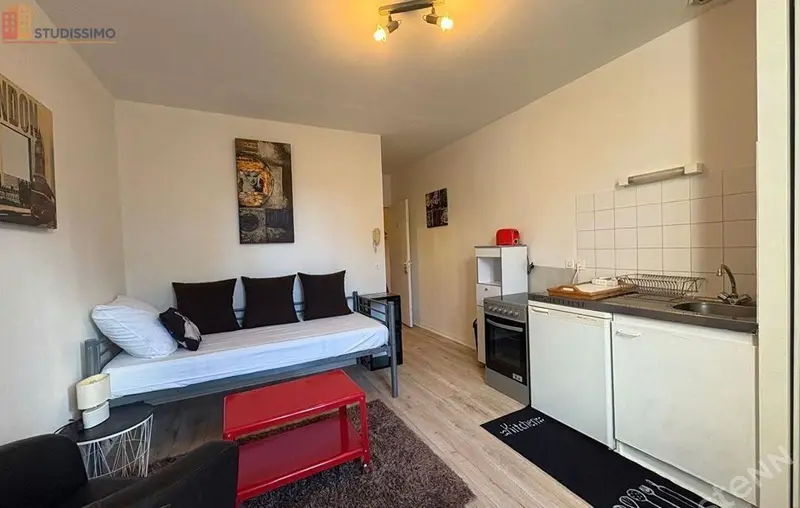 Studio meublé 19m² Agen - Meublé, DPE D - Photo 3