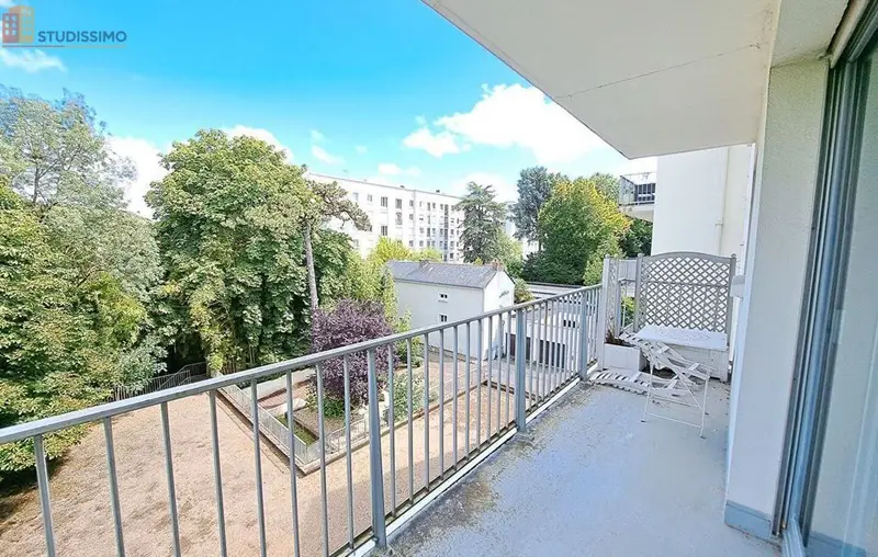 Studio meublé 32m² Nantes centre - Meublé, 3e étage - Photo 1