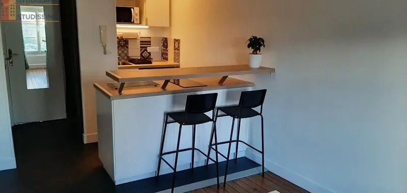 Studio meublé 21m² Nantes centre Bouffay - Vue dégagée, meublé - Photo 1