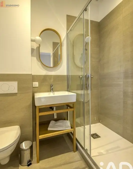 Studio meublé 22m² Nantes 44300 - Meublé, DPE C - Photo 4