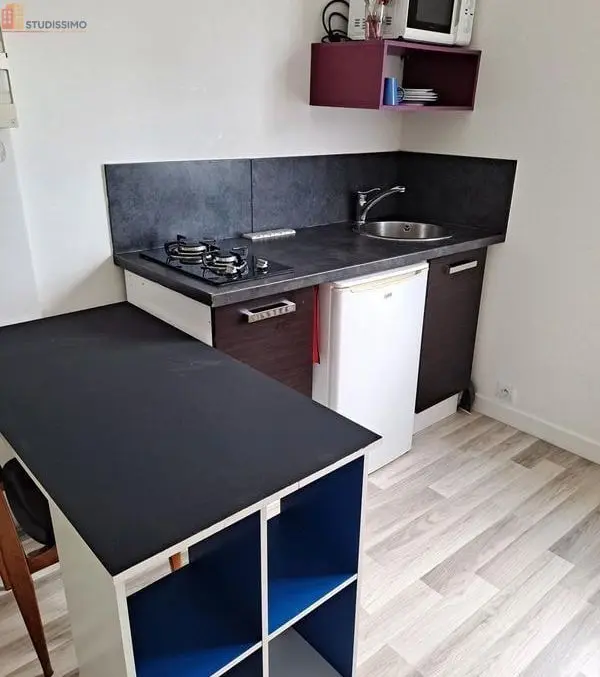 Studio meublé 15m² Nantes 44300 - Forfait internet, étudiant - Photo 10