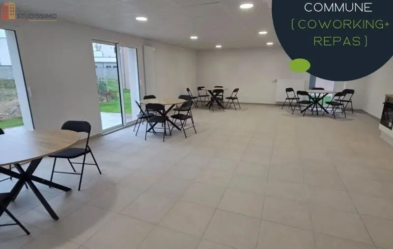 Studio meublé 20m² Orléans 45100 - Meublé, DPE C - Photo 1