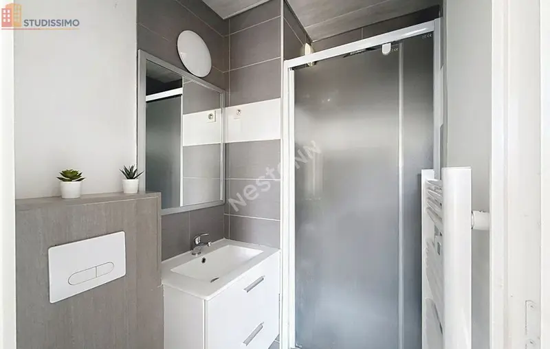 Studio 19m² Nantes 44300 - Meublé, étage élevé - Photo 11