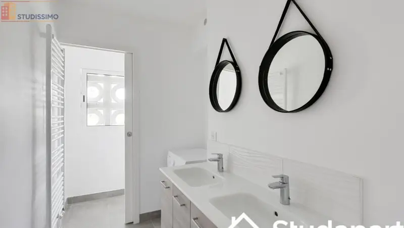 Studio meublé 10m² Nantes 44200 - Meublé, DPE D - Photo 2