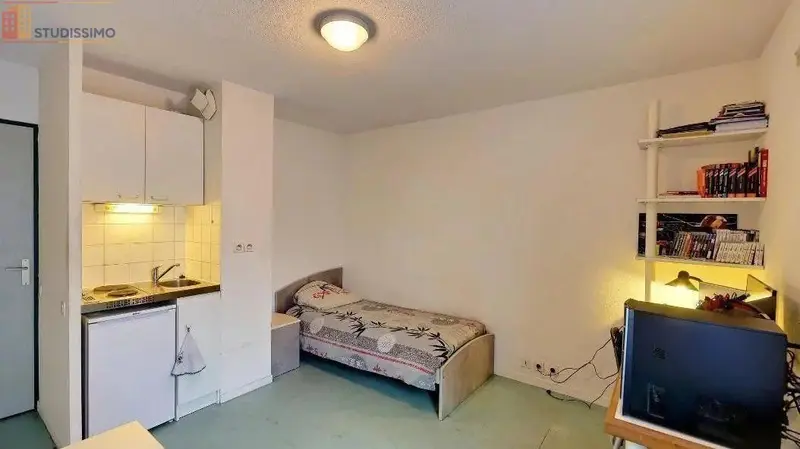 Studio meublé 18m² Nantes 44000 - Meublé, DPE C - Photo 2