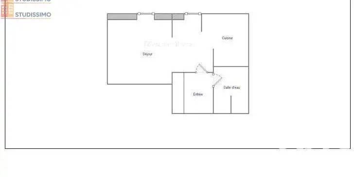 Studio meublé 23m² Orléans - Lumineux, 4e étage - Photo 1