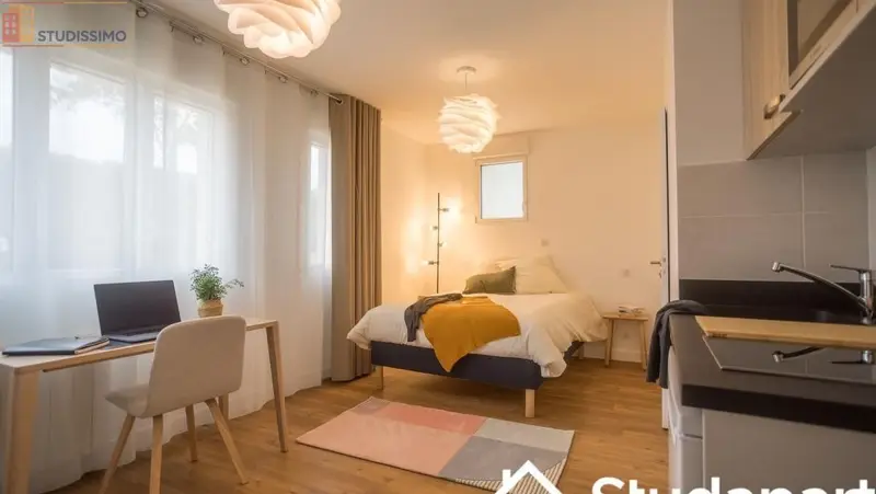 Studio meublé 21m² Vertou - Meublé, DPE A - Photo 8