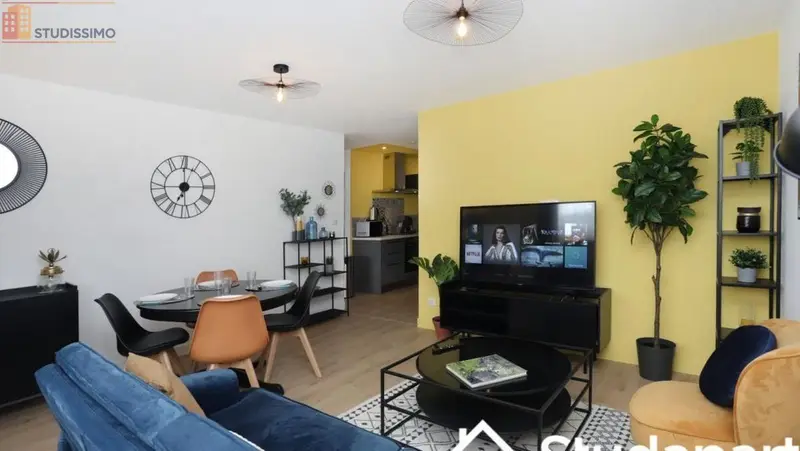 Studio meublé 13m² Saint-Herblain - Meublé, DPE A - Photo 14