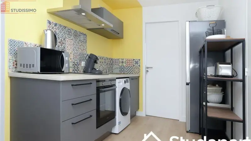 Studio meublé 13m² Saint-Herblain - Meublé, DPE A - Photo 8