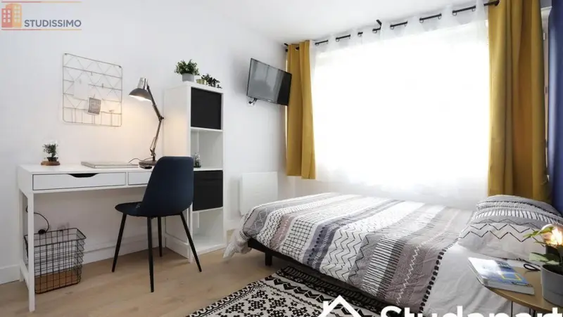 Studio meublé 13m² Saint-Herblain - Meublé, DPE A - Photo 1
