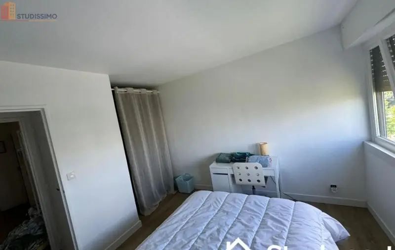 Studio meublé 12m² Nantes 44100 - Meublé, DPE D - Photo 2
