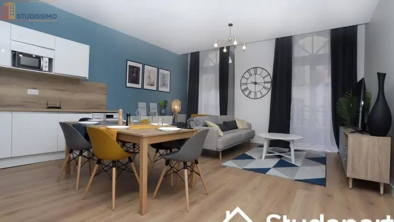 Studio meublé 10m² Nantes centre - Meublé, DPE A - Photo 3