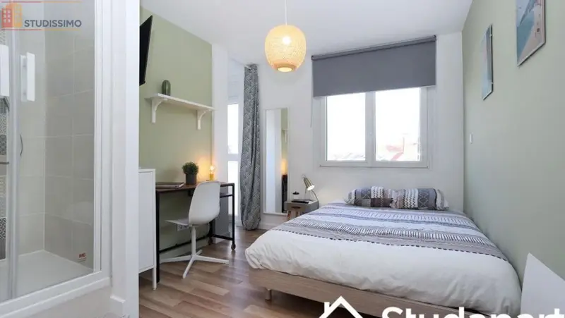 Studio meublé 10m² Nantes 44200 - Meublé, 1er étage - Photo 6