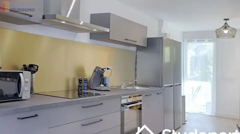 Studio meublé 10m² Nantes 44300 - Meublé, DPE A - Photo 24