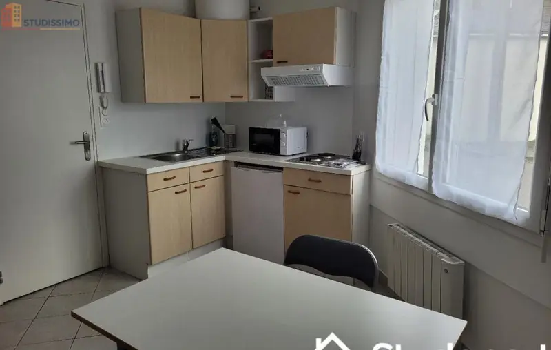 Studio meublé 25m² Nantes 44100 - Meublé, DPE D - Photo 8