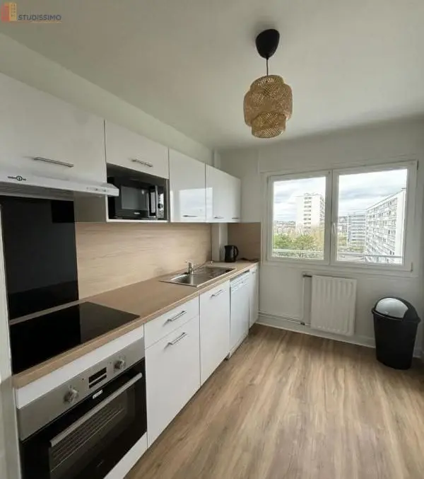 Studio meublé 10m² Nantes 44200 - Lumineux, étage élevé - Photo 11