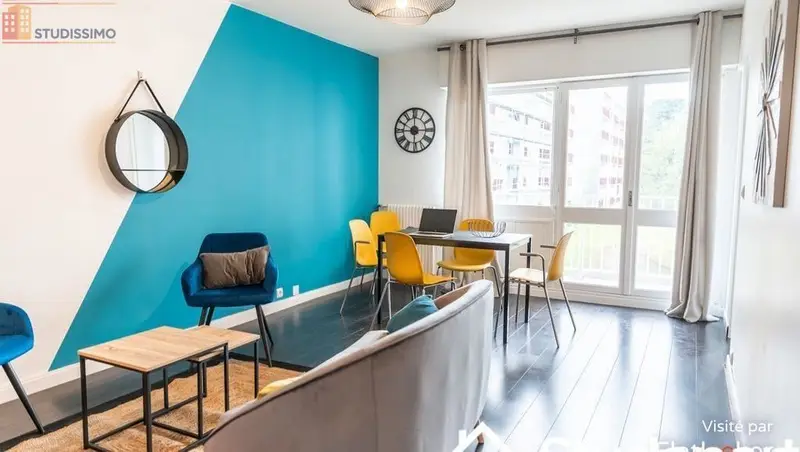 Studio meublé 11m² Saint-Herblain - Meublé, DPE D - Photo 16
