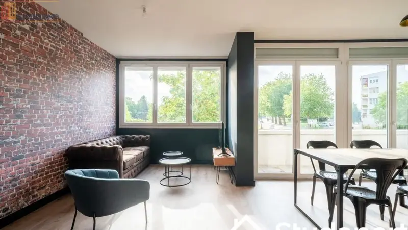 Studio meublé 10m² Nantes 44200 - Meublé, étage 1 - Photo 14
