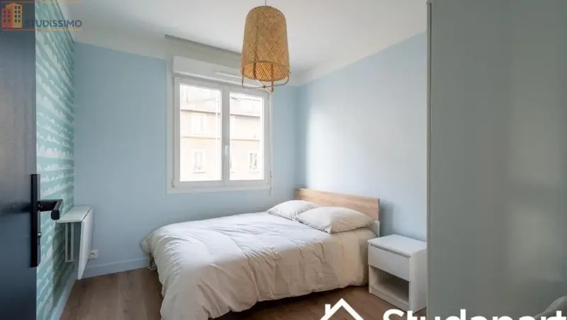 Studio meublé 10m² Nantes 44200 - Meublé, étage 1 - Photo 1