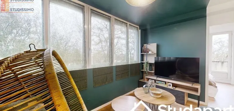Studio meublé 9m² Orvault - Petite surface, équipé - Photo 1