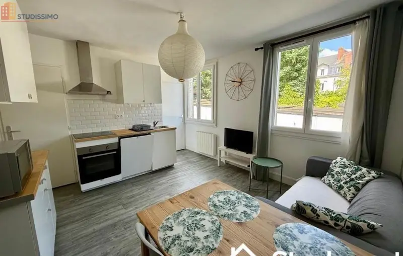 Studio meublé 9m² Nantes 44300 - Petite surface, lumineux - Photo 6