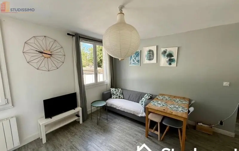 Studio meublé 9m² Nantes 44300 - Petite surface, lumineux - Photo 5