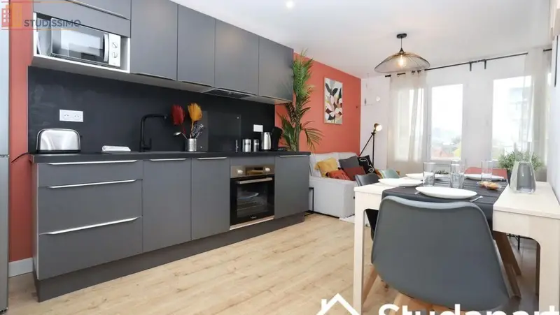 Studio meublé 10m² Nantes 44000 - Meublé, DPE A - Photo 19