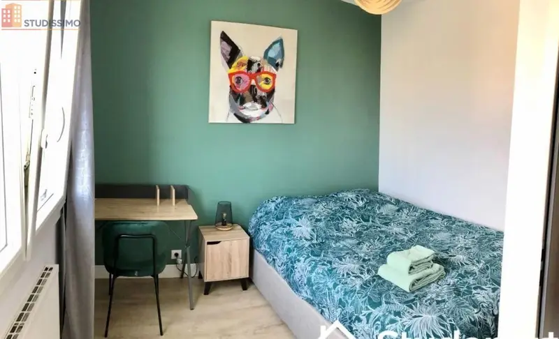 Studio meublé 12m² Orléans - Meublé, DPE D - Photo 3